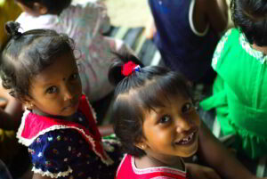 Girls receiving an education through GFA World Child Sponsorship Program